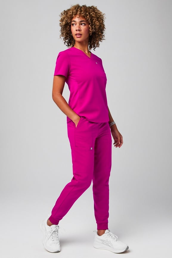 Vital Flex Scrub Top + On-Call Scrub Jogger