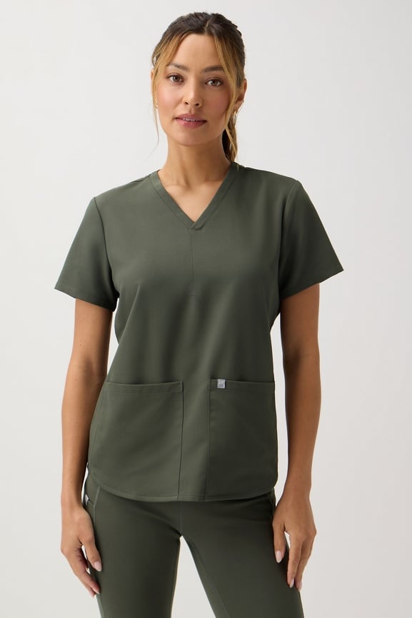 Method 2-Pocket Top + Kick Flare Scrub Pant