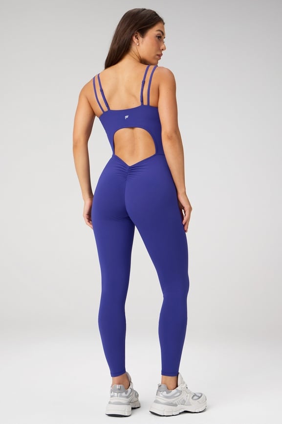 Booty Scrunch PureLuxe V-Back Jumpsuit