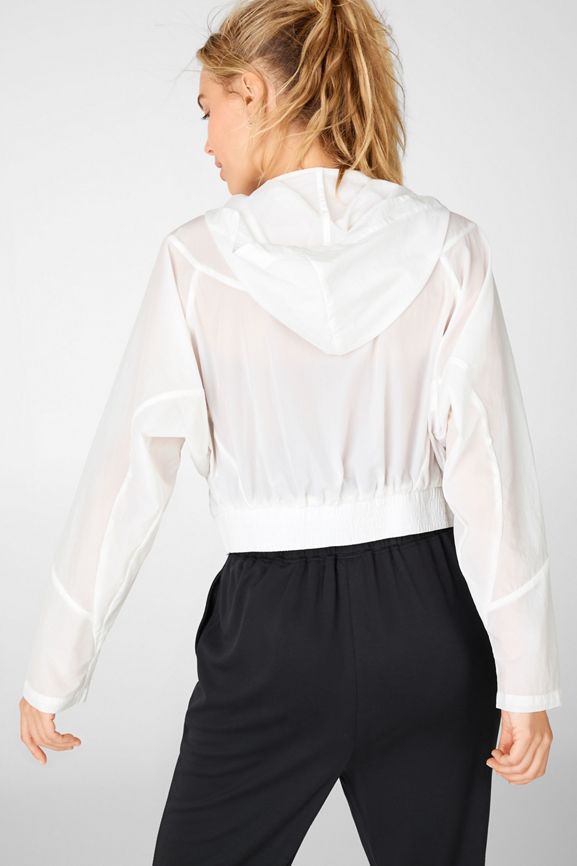 Halle Cropped Hooded Jacket - Fabletics