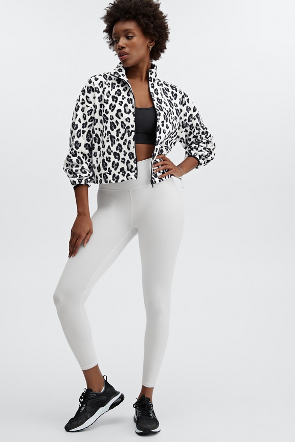 Rayne Printed Polar-Fleece Pullover - Fabletics