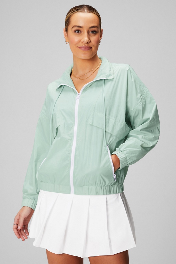 Nylon Track Jacket - Fabletics