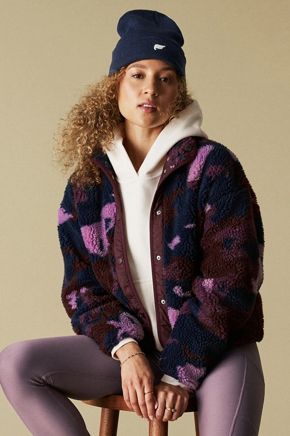 ジャケット・アウター THE TOE Lilac tulle blouson Tahoe Teddy Jacket - Fabletics