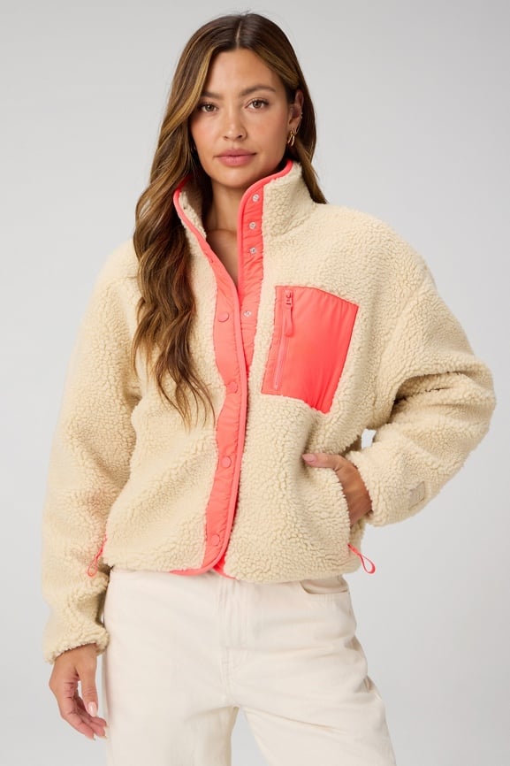 Tahoe Teddy Jacket - Fabletics