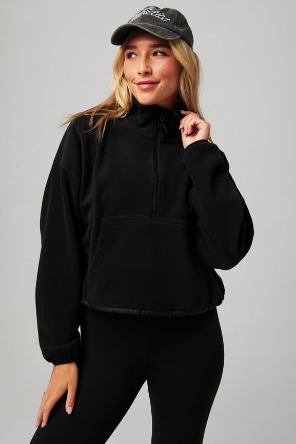 No Chill Fleece Half-Zip - Fabletics Canada