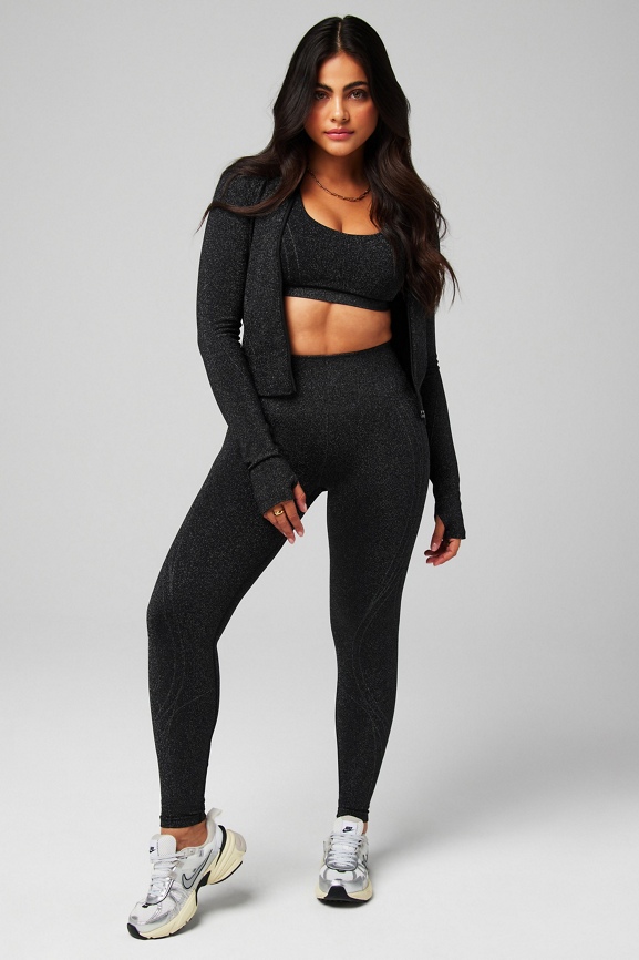 Seamless Lurex Jacket