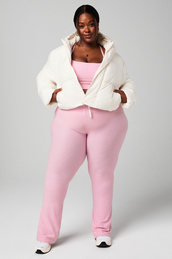 Essential Cropped Hooded Puffer