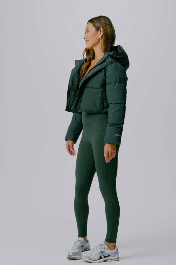 y2k hooded puffer jacket 780fill テック系 短丈 Columbia hooded puffer jacket テック y2k 短丈 - メルカリ