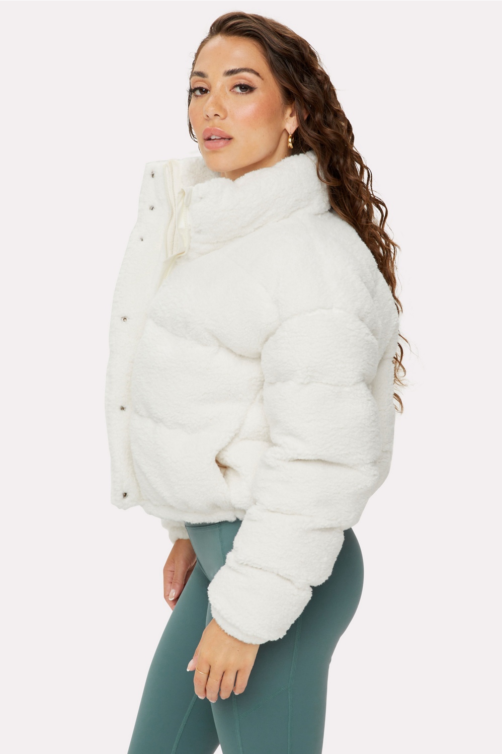 Teddy Puffer Jacket