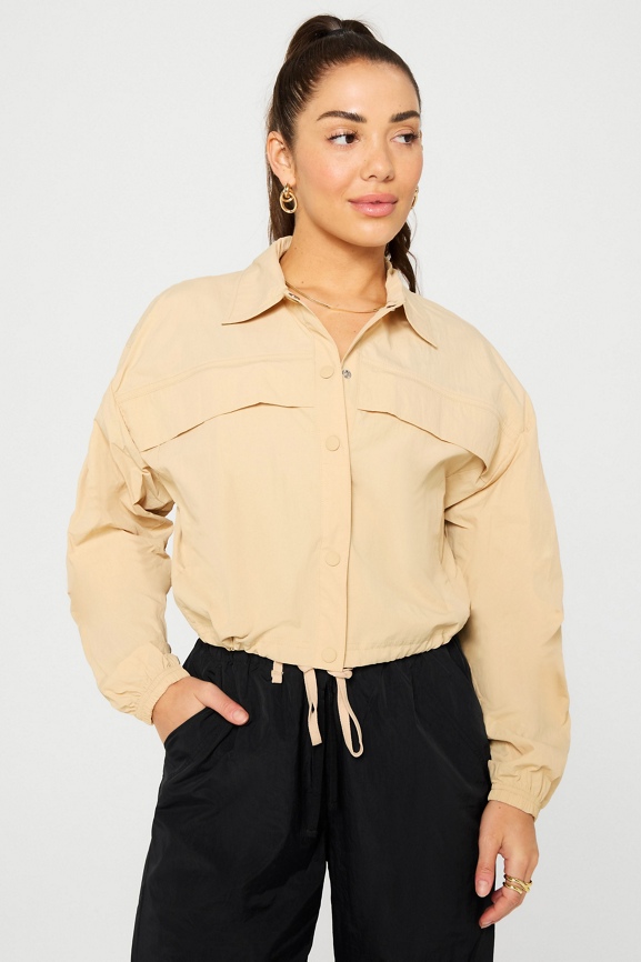 Quintessential Cropped Cargo Jacket Fabletics