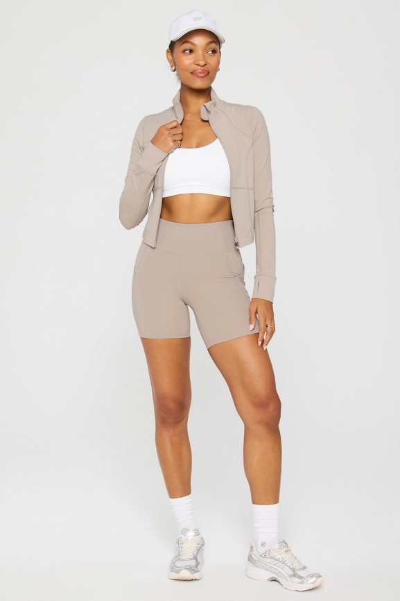 Perfect Storm Cropped Train Jacket