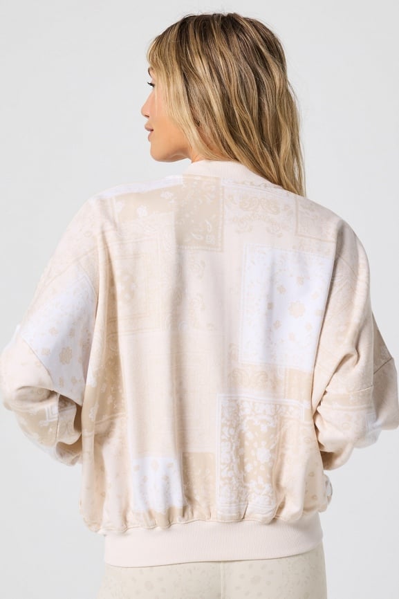 Year Round Terry Slouchy Bomber