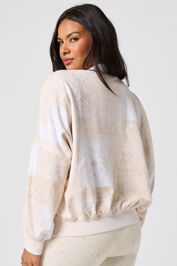 Year Round Terry Slouchy Bomber