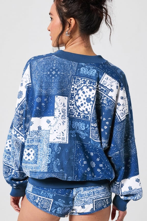 Year Round Terry Slouchy Bomber