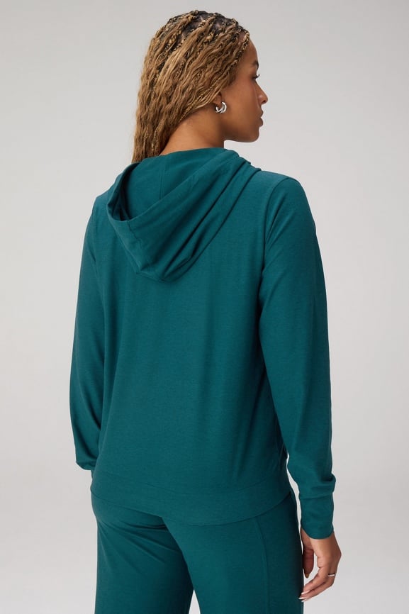 Cloud Jersey Full Zip Hoodie