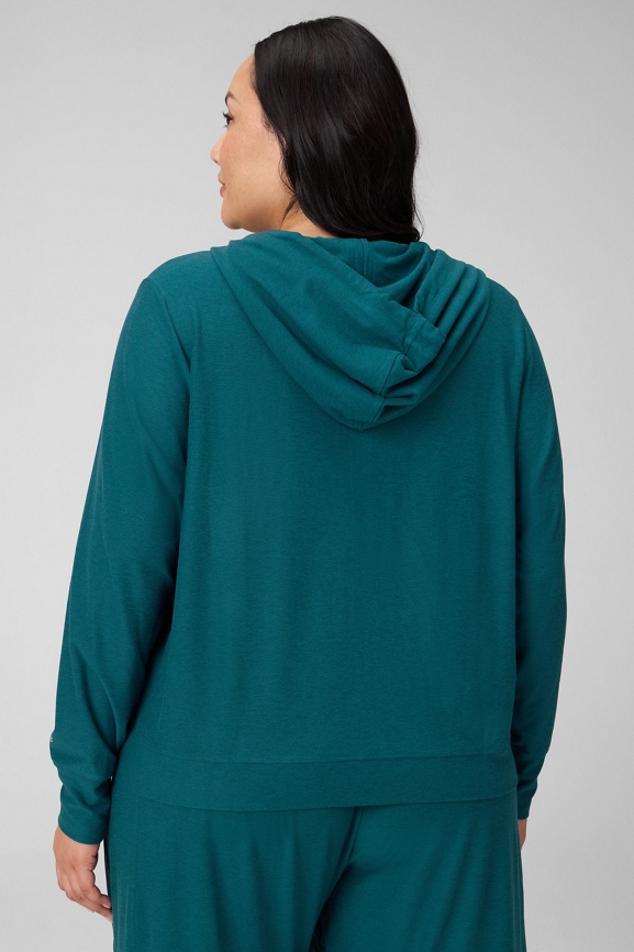 Cloud Jersey Full Zip Hoodie