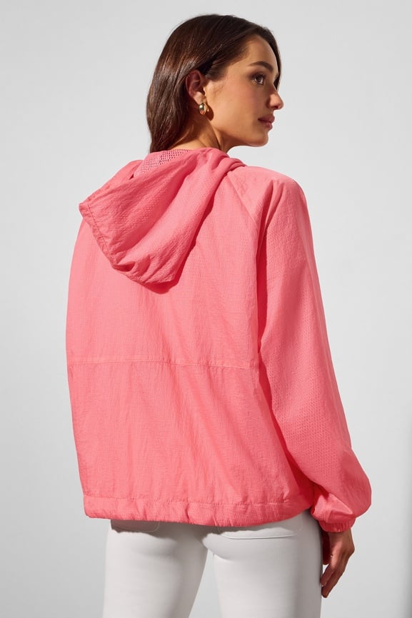 Ripstop Pullover Hooded Windbreaker