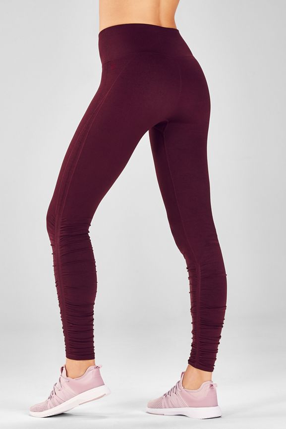 Seamless Leggings Legging Rouge Adulte SCULPT Full Length Leggings