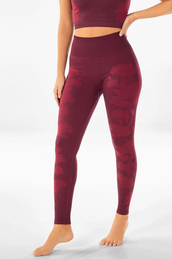 High-Waisted Seamless Floral Legging Fabletics