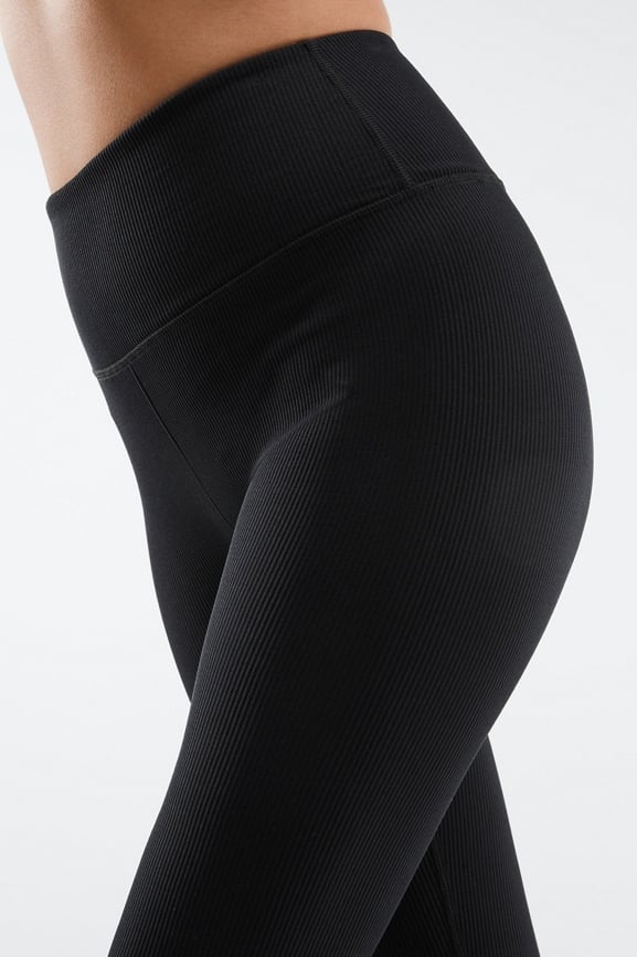 High-Waisted Seamless Rib Legging