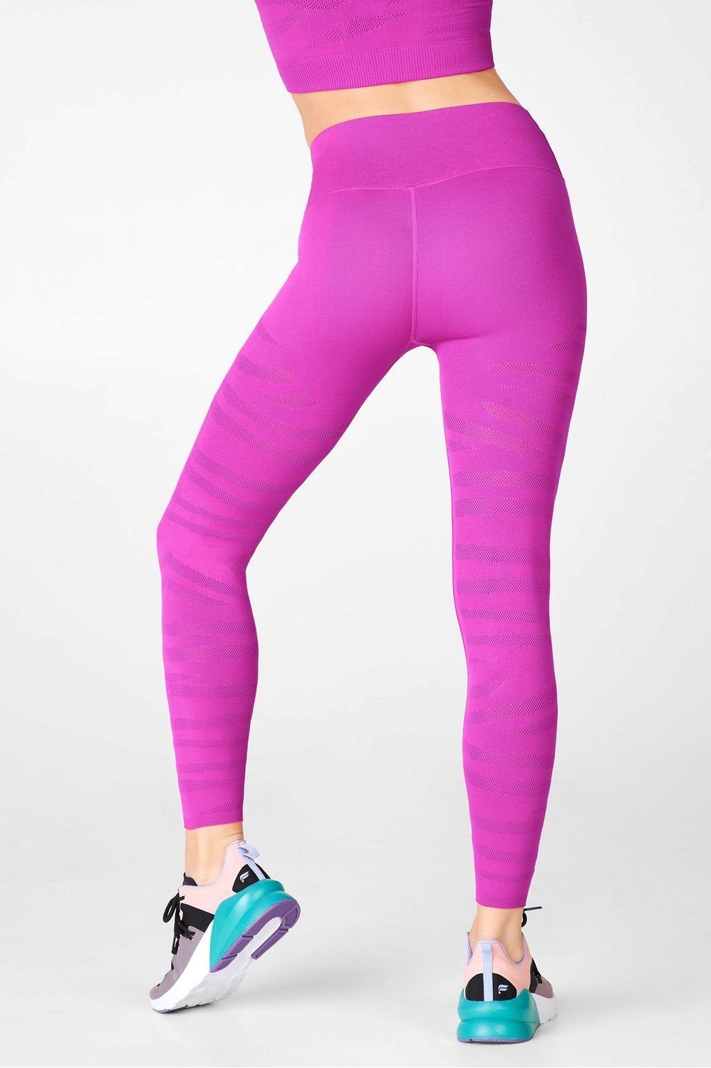 High-Waisted SculptKnit® Zebra 7/8