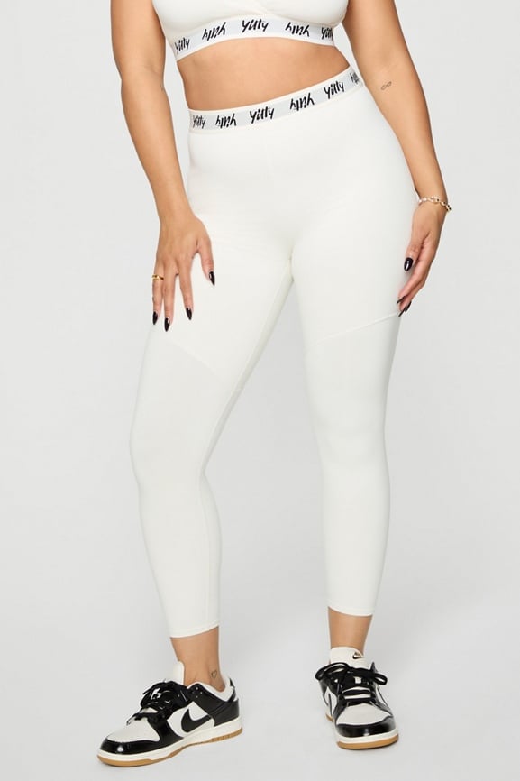 Major Label Shaping High Waist Logo Legging 7/8