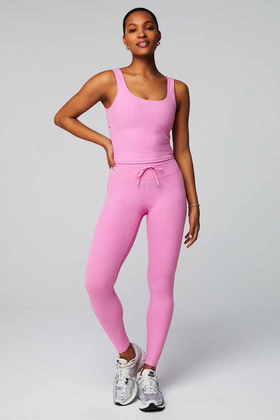 Oasis Rib High-Waisted Legging - Fabletics