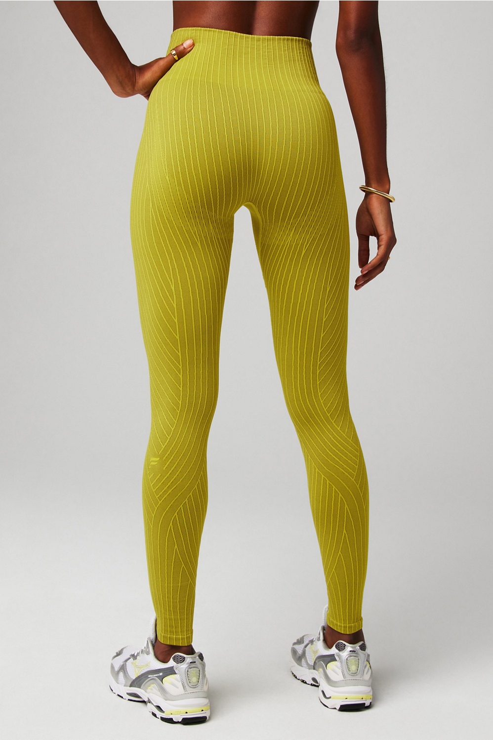 Seamless High-Waisted Linework Legging
