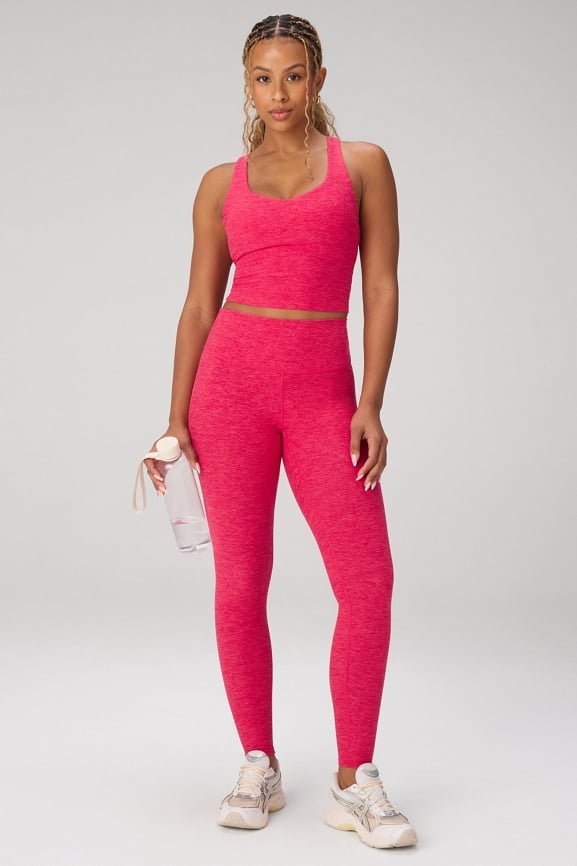 HeatherFlex High-Waisted TLC Legging - Fabletics