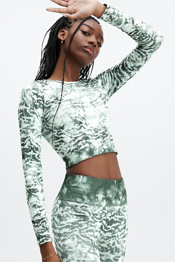 Mari Seamless Long-Sleeve Top
