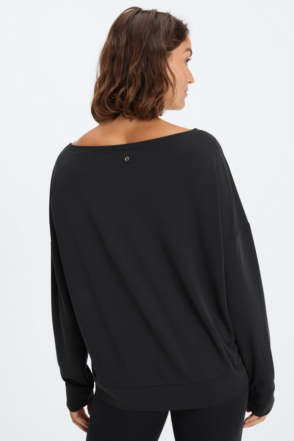 トップス RRL BLACK INDIGO STENCIL BOATNECK KNIT 619QTbTIn4L._UY1000_.jpg