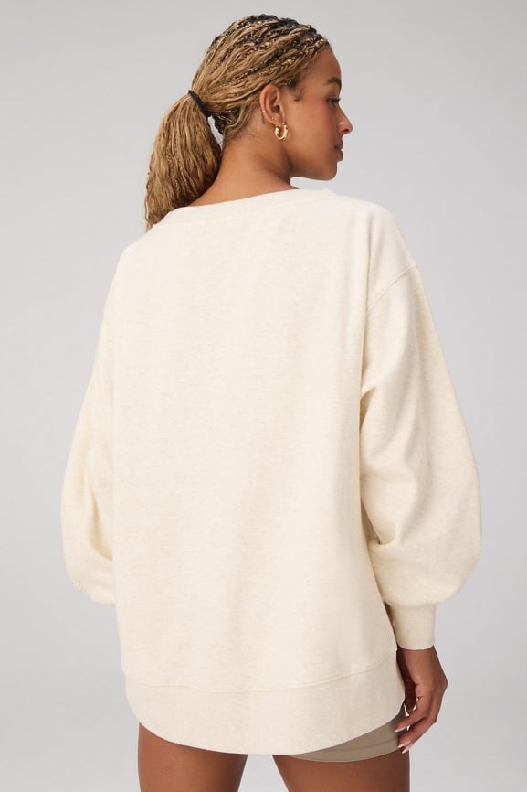 Cozy Fleece Oversized Sweatshirt