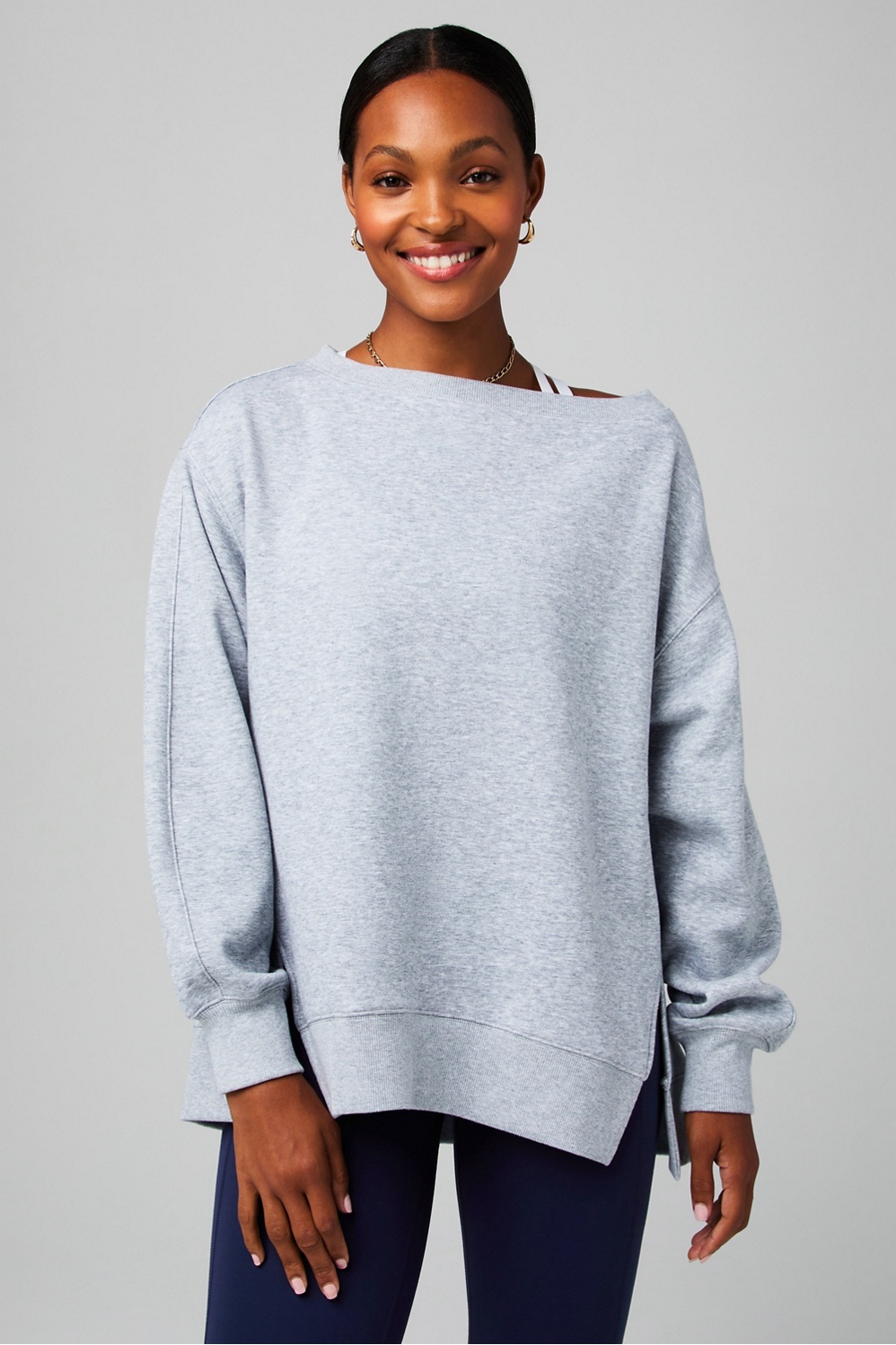 Cozy Fleece Oversized Sweatshirt