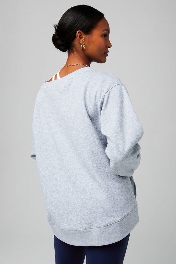 Cozy Fleece Oversized Sweatshirt
