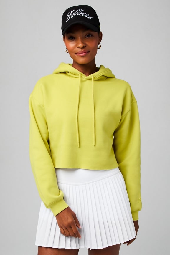 Cozy Fleece Cropped Hoodie - Fabletics