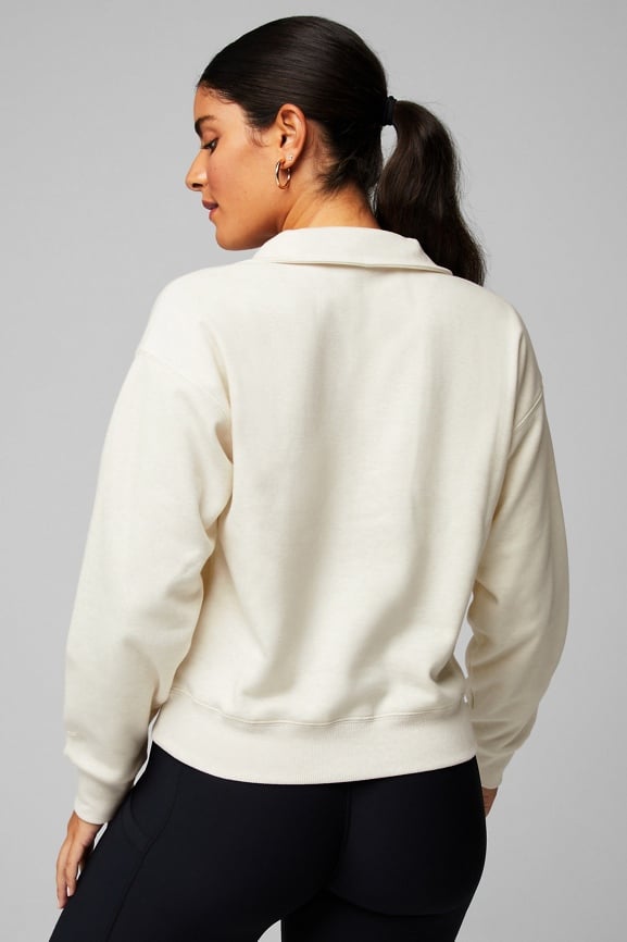 Cozy Fleece Half Zip Sweatshirt