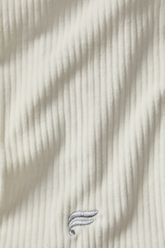 Plush Rib Half Zip Sweatshirt - Fabletics