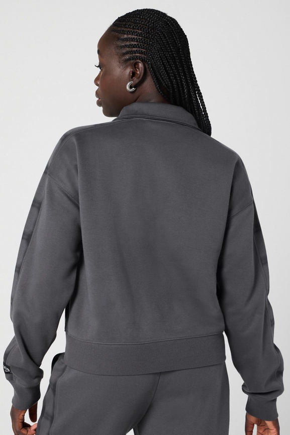 Cozy Fleece Half Zip Sweatshirt