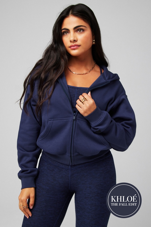 Cozy Fleece Full Zip Hoodie - Fabletics