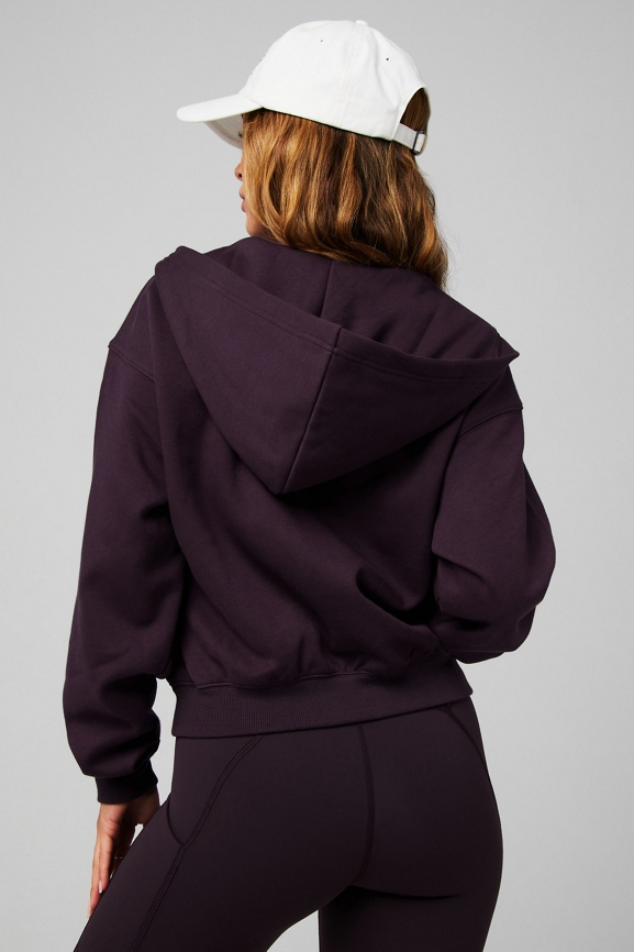 Cozy Fleece Full Zip Hoodie - Fabletics