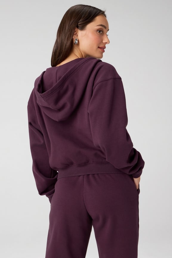 Cozy Fleece Full Zip Hoodie