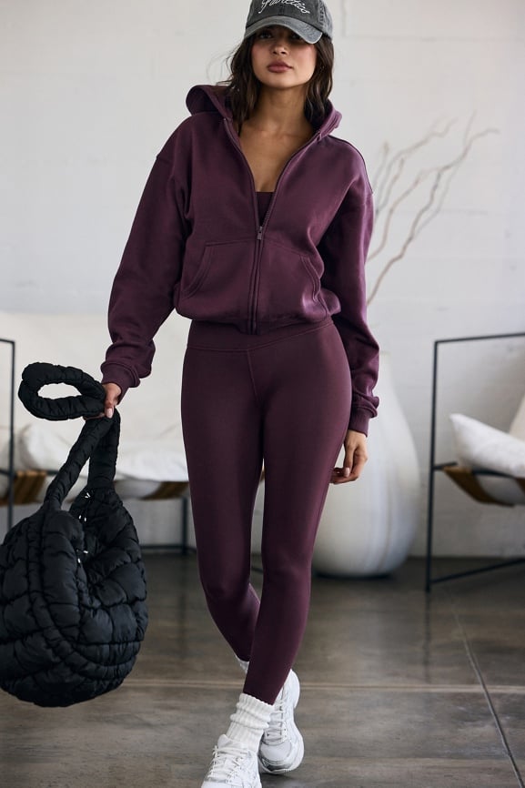 Cozy Fleece Full Zip Hoodie