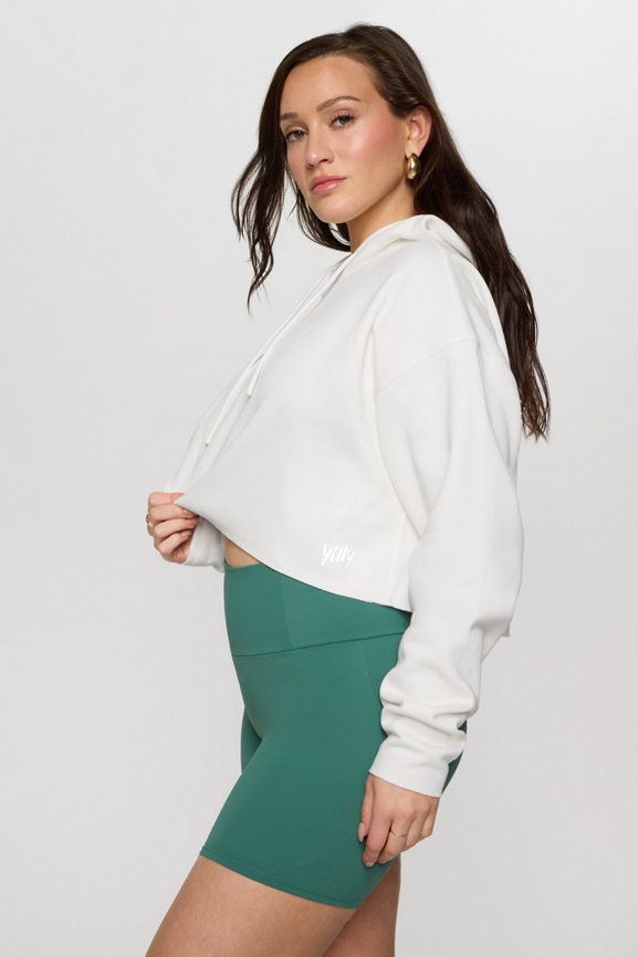 Cozy Fleece Everyday Cropped Hoodie - Fabletics