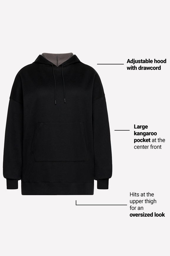 Cozy Fleece Oversized Hoodie - Fabletics