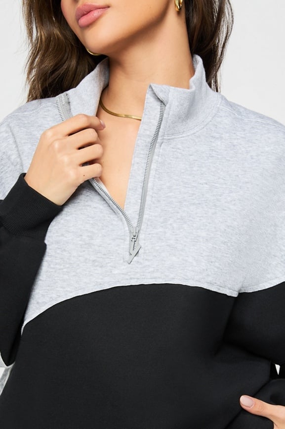 Half Zip Sweatshirt