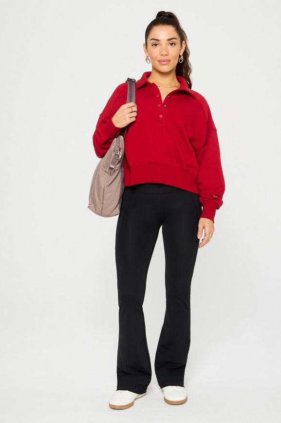 Year Round Terry Snap Front Sweatshirt - Fabletics