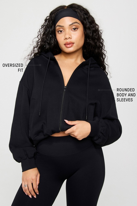 Weekend Full-Zip Baggy Hoodie Fabletics