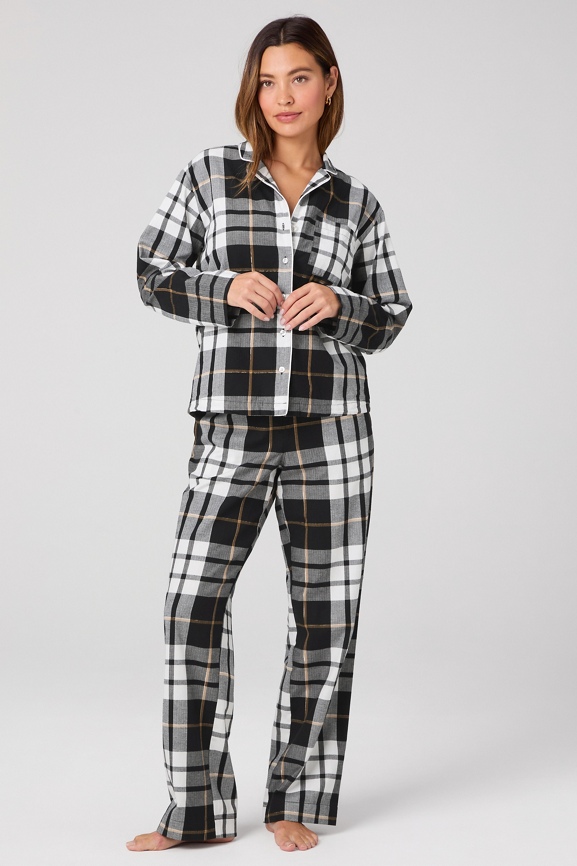 Dream Flannel Long Sleeve Top