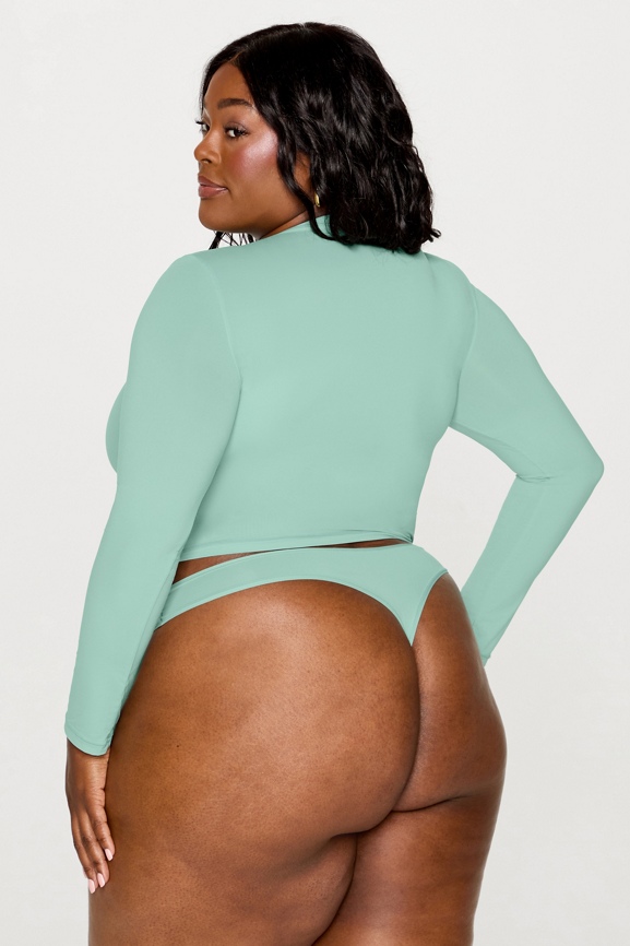 Stretchy Fit Crew Long Sleeve Tee