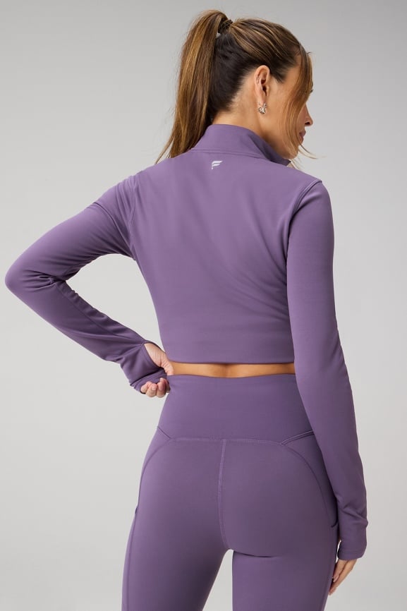 Cold Weather Long-Sleeve Half-Zip Top